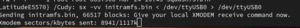 Command Prompt Showing Transfer of File for Cudy AP 3000