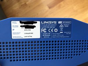 WRT1900ACS Version 1 Label on Bottom of Router