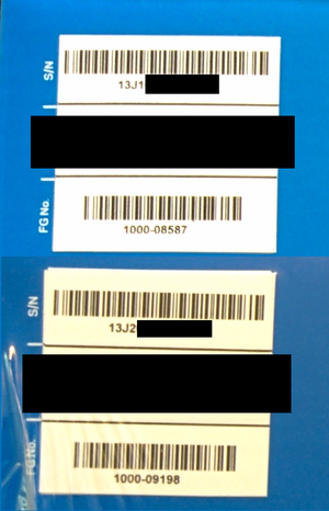WRT1900AC (Version 1 and 2) Serial Numbers